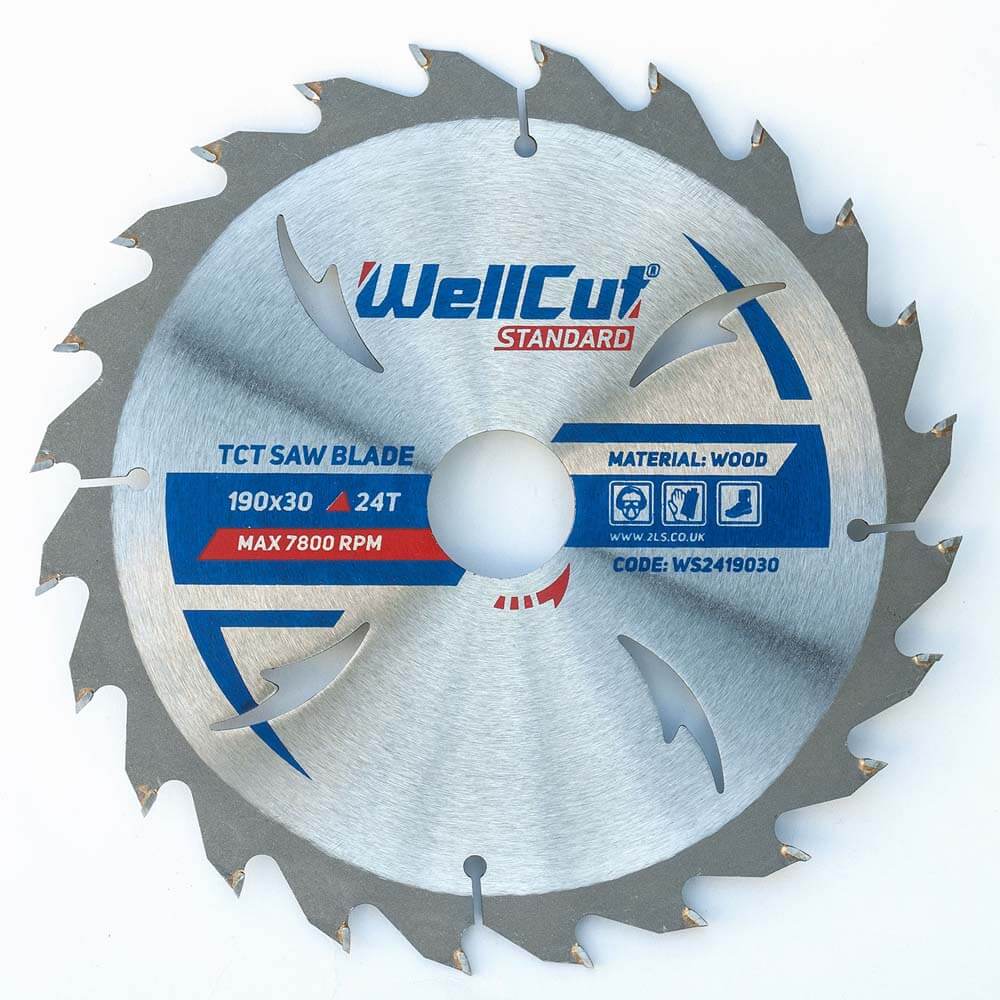 Пиляльний диск WellCut 190x30 мм, 24Т